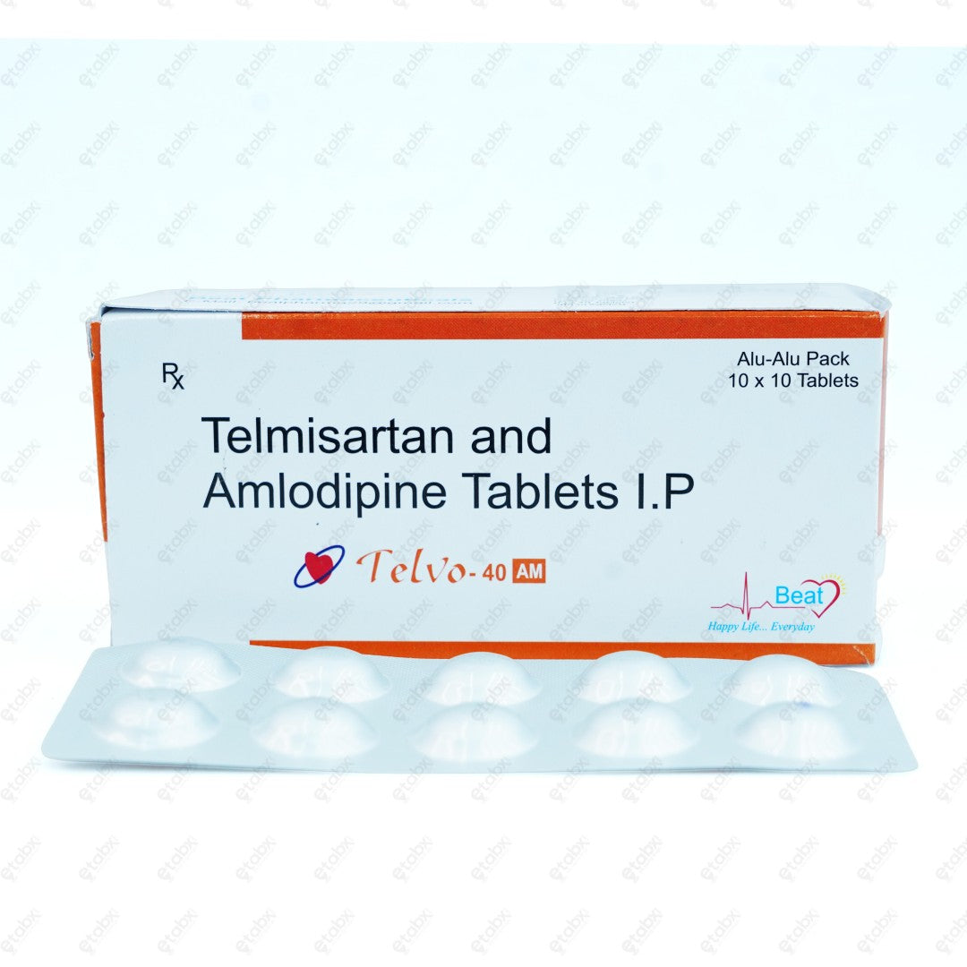 Telvo 40 AM Tablet 10's