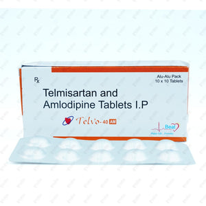 Telvo 40 AM Tablet 10's