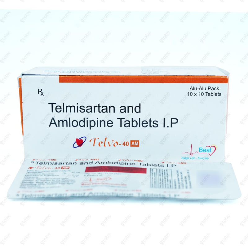 Telvo 40 AM Tablet 10's