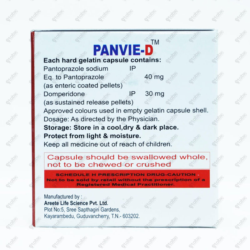 Panvie D Capsule 10's