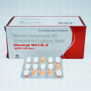 GLUCORYL MV 1/0.3 Tablets (15's)