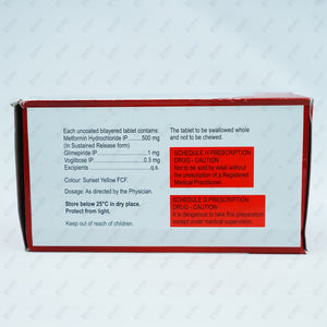 GLUCORYL MV 1/0.3 Tablets (15's)