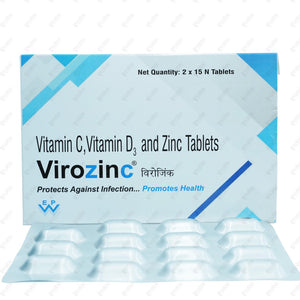 Virozinc Tablets 15's