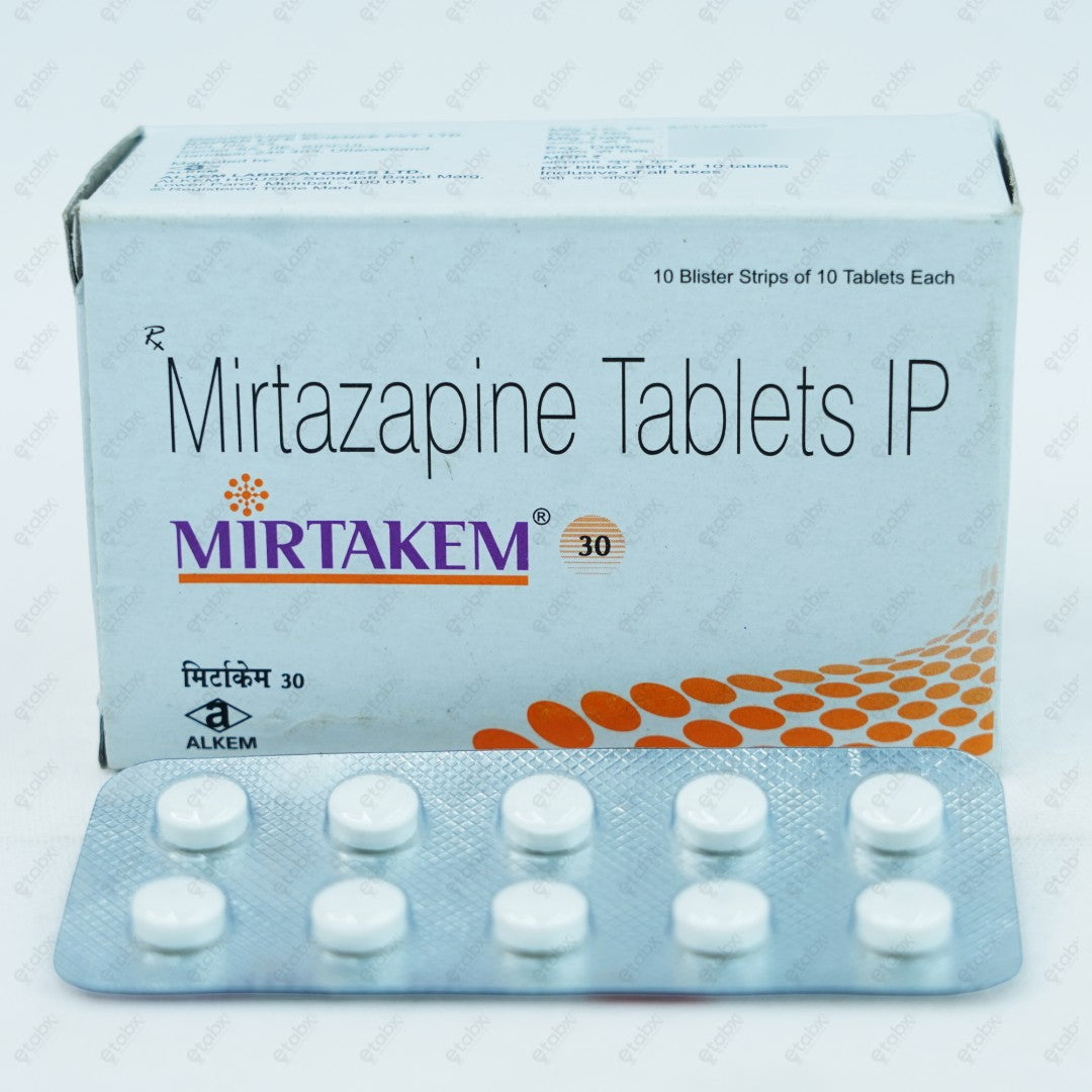 MIRTAKEM 30MG Tablet 10'S