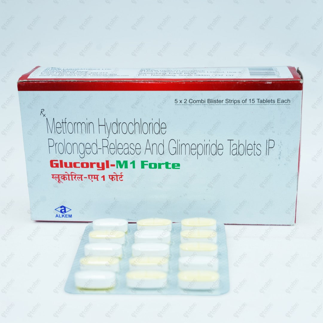 GLUCORYL M1 FORTE Tablets (15's)