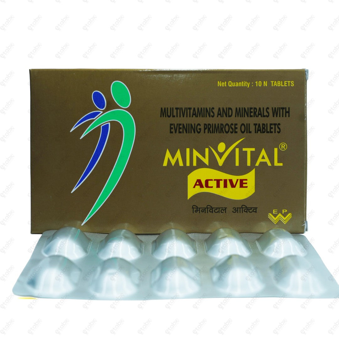 Minvital Active Tablet 10's