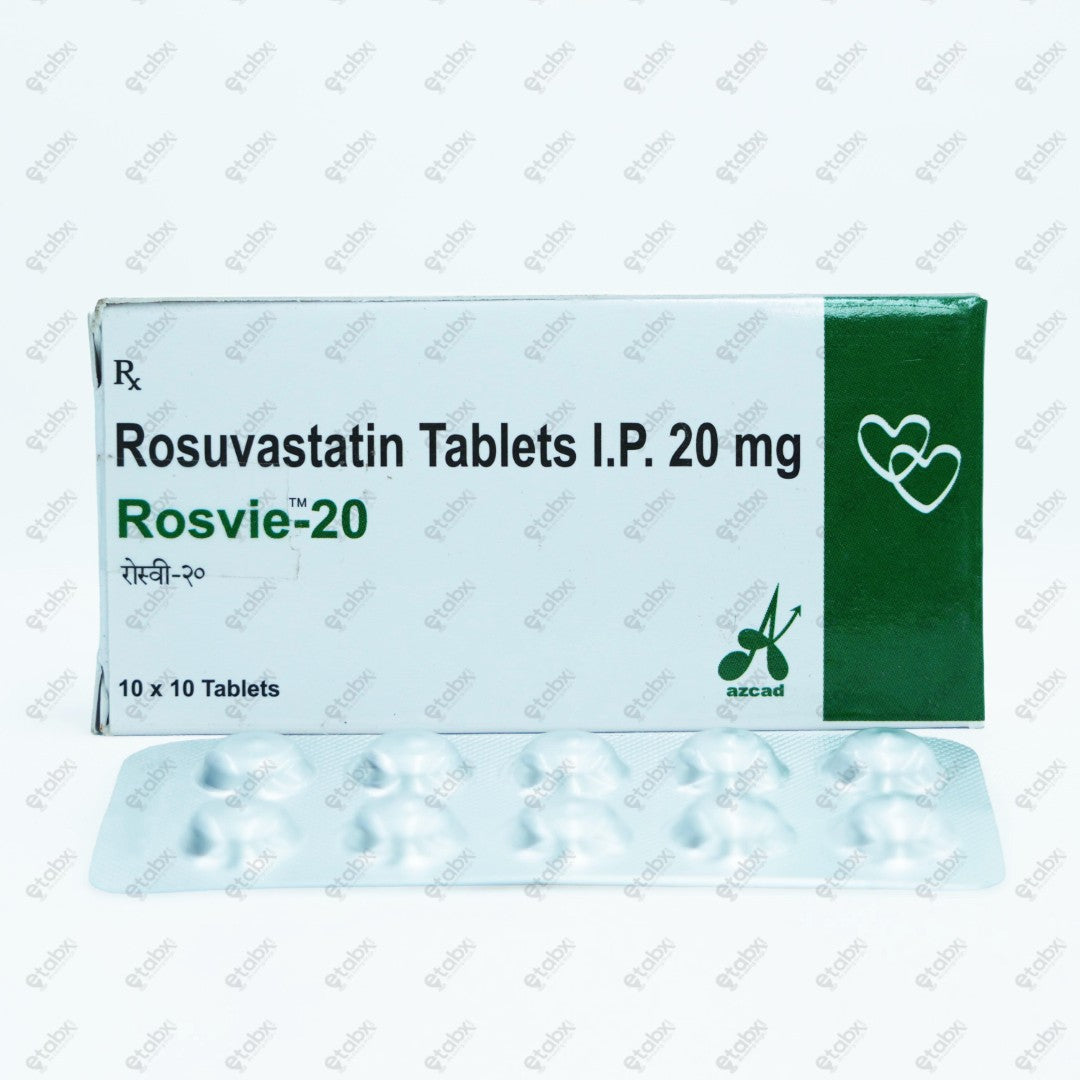 Rosvie 20 mg Tablets 10's