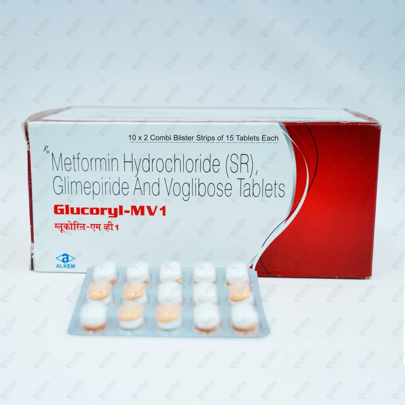 GLUCORYL MV 1mg Tablets (15's)