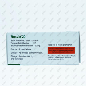 Rosvie 20 mg Tablets 10's