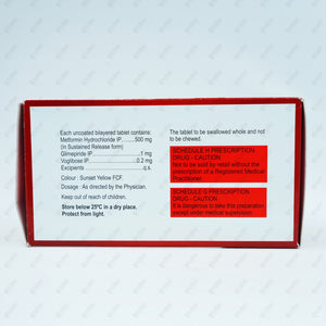 GLUCORYL MV 1mg Tablets (15's)