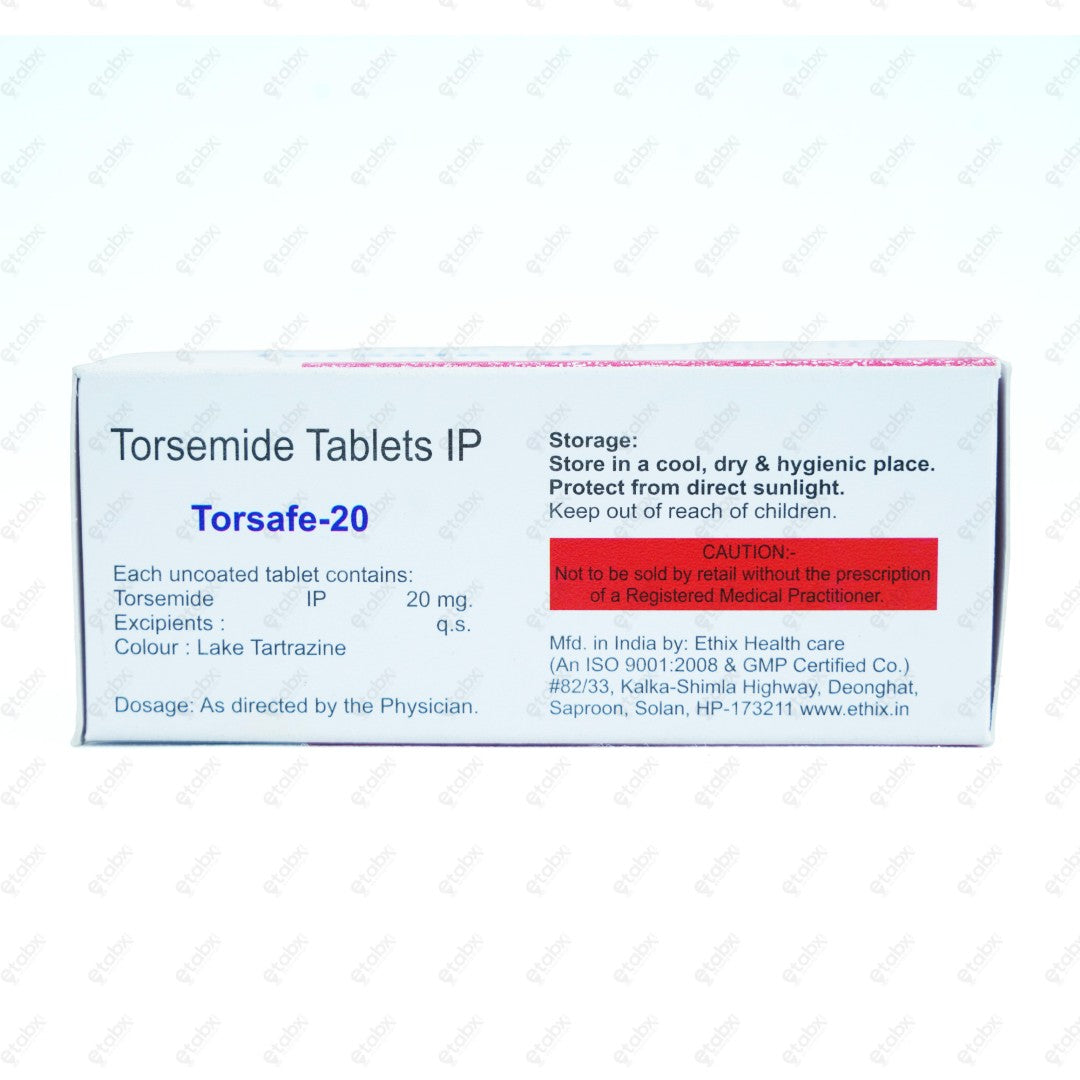 Torsafe 20mg Tablet 10's