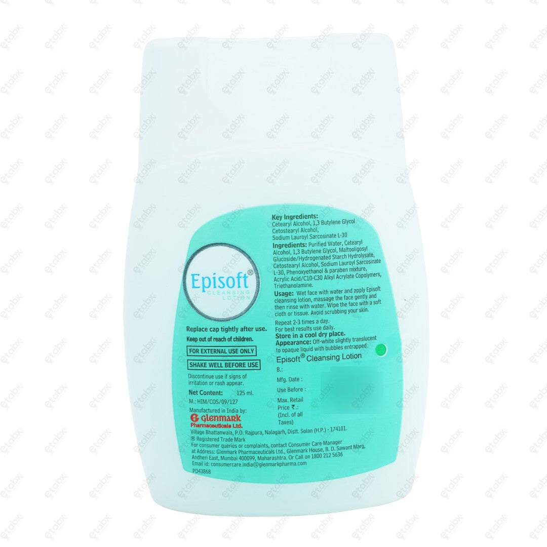 Episoft Cleansing Lotion 125ml