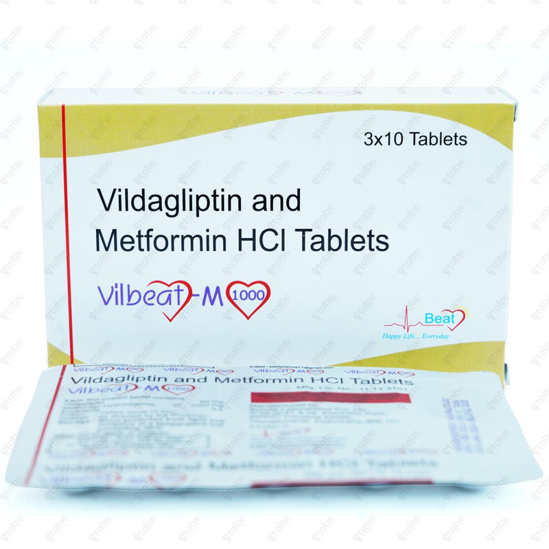 Vilbeat M 1000 Tablet 10's