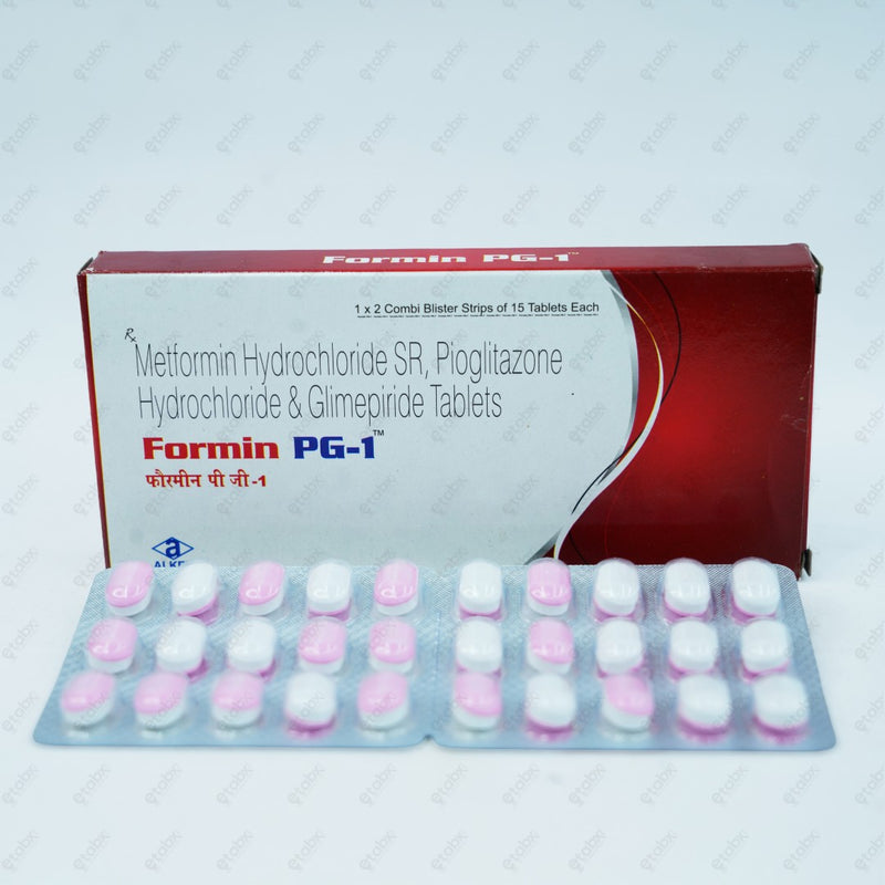FORMIN PG 1mg Tablets (15's)