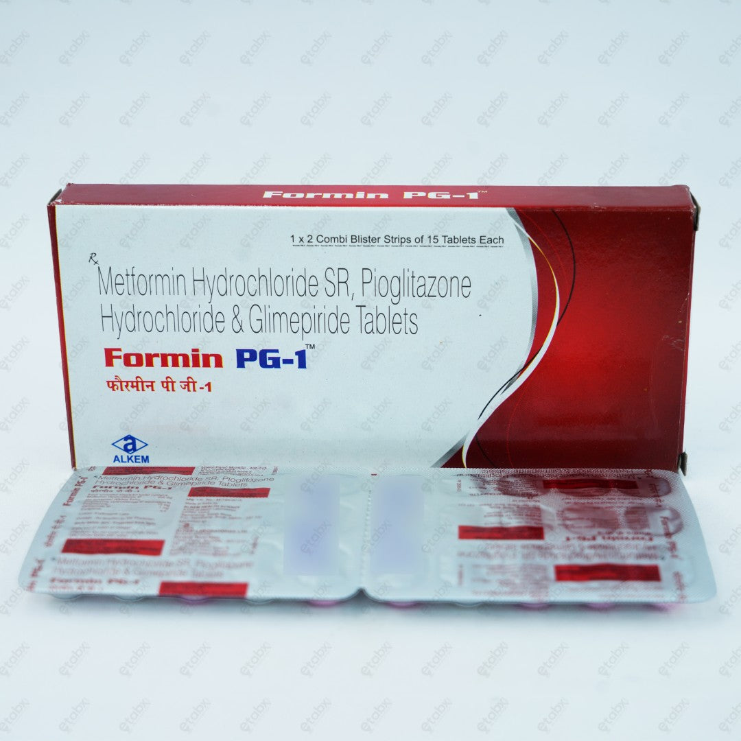 FORMIN PG 1mg Tablets (15's)