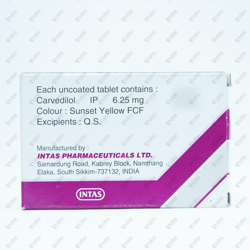 Carca 6.25mg Tablet 15's