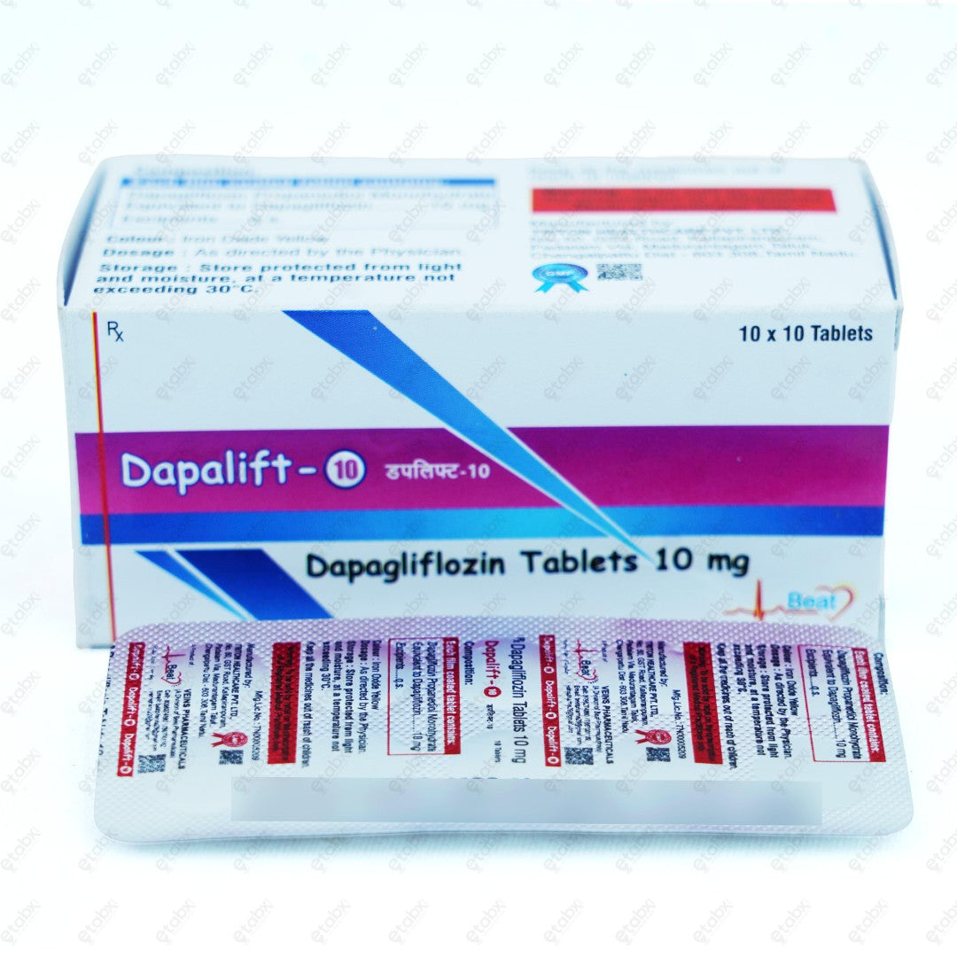 Dapalift 10mg Tablets 10's