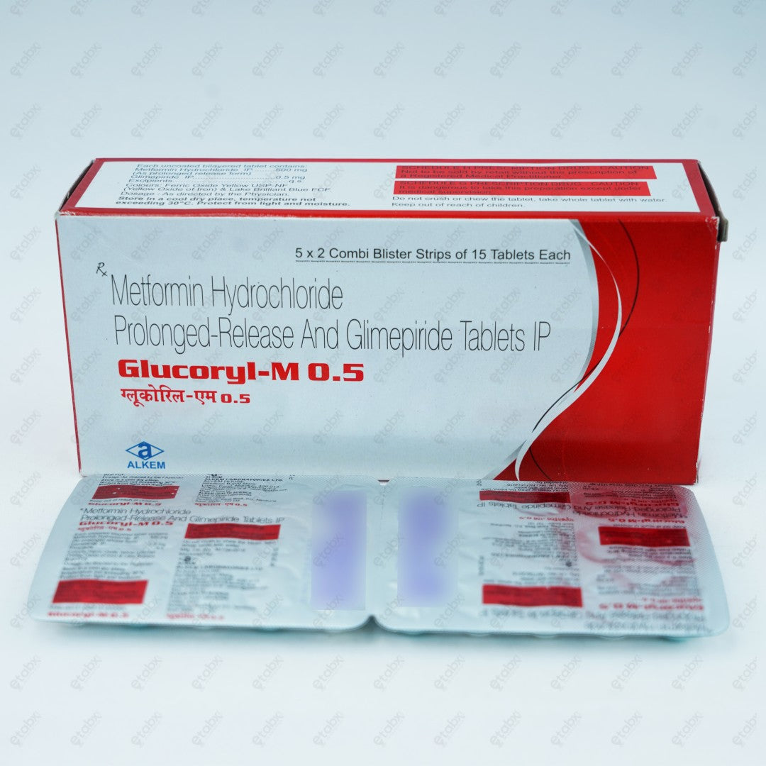 Glucoryl M 0.5 Tablet 15's