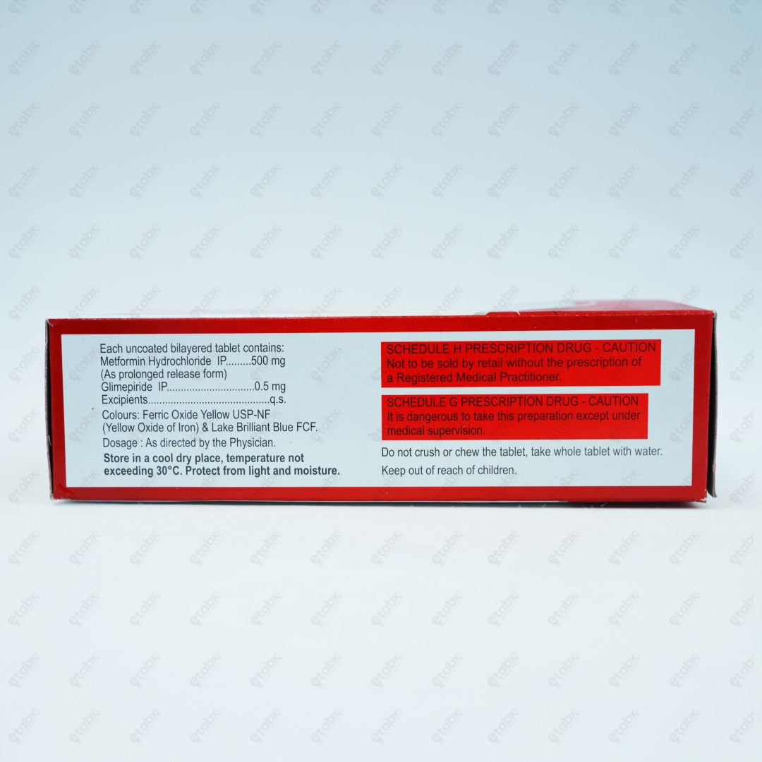 Glucoryl M 0.5 Tablet 15's