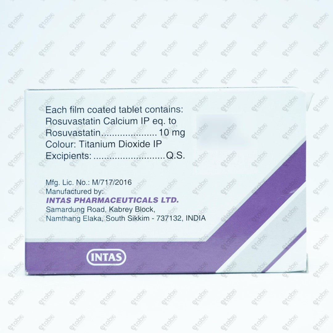 Arvast 10mg Tablets 15's