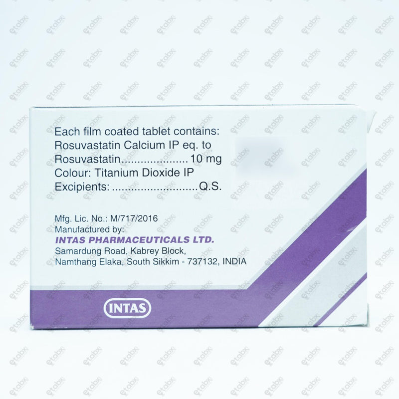Arvast 10mg Tablets 15's