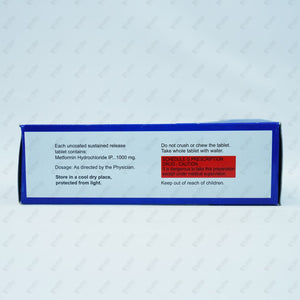 Formin SR 1000mg Tablets 15's
