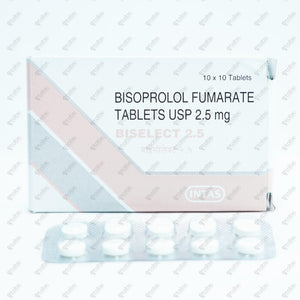 Biselect 2.5mg Tablet 10's