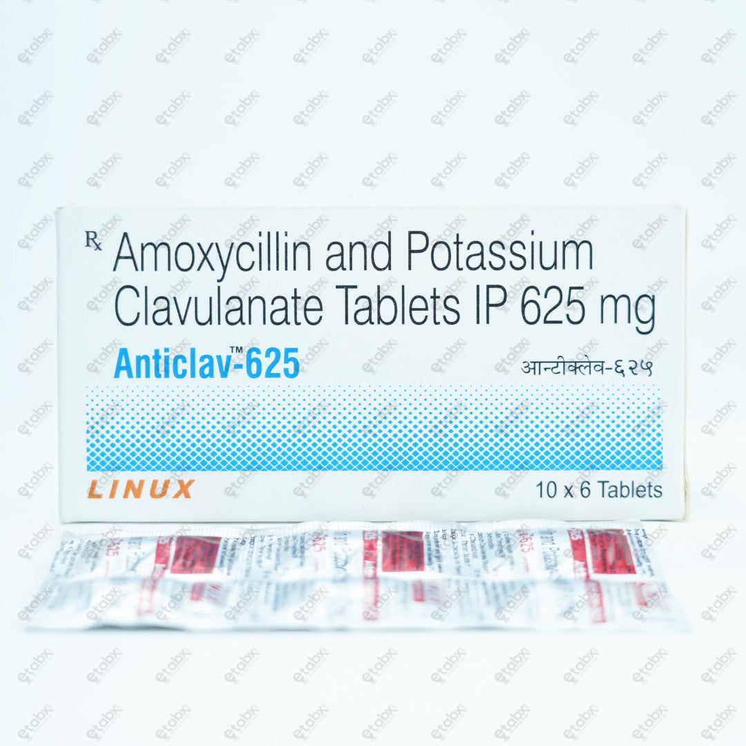 Anticlav 625mg Tablet 6's