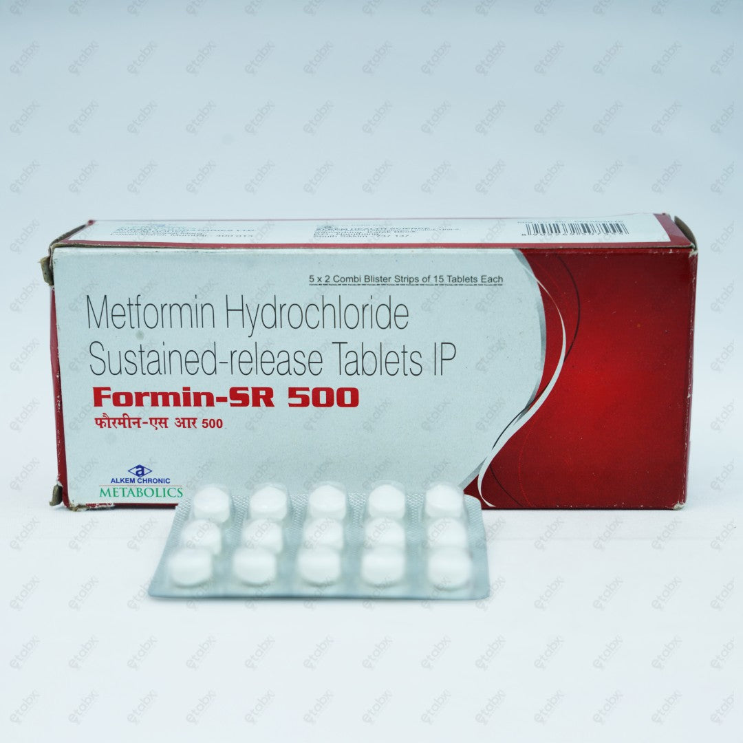 Formin SR 500mg Tablet 15'S
