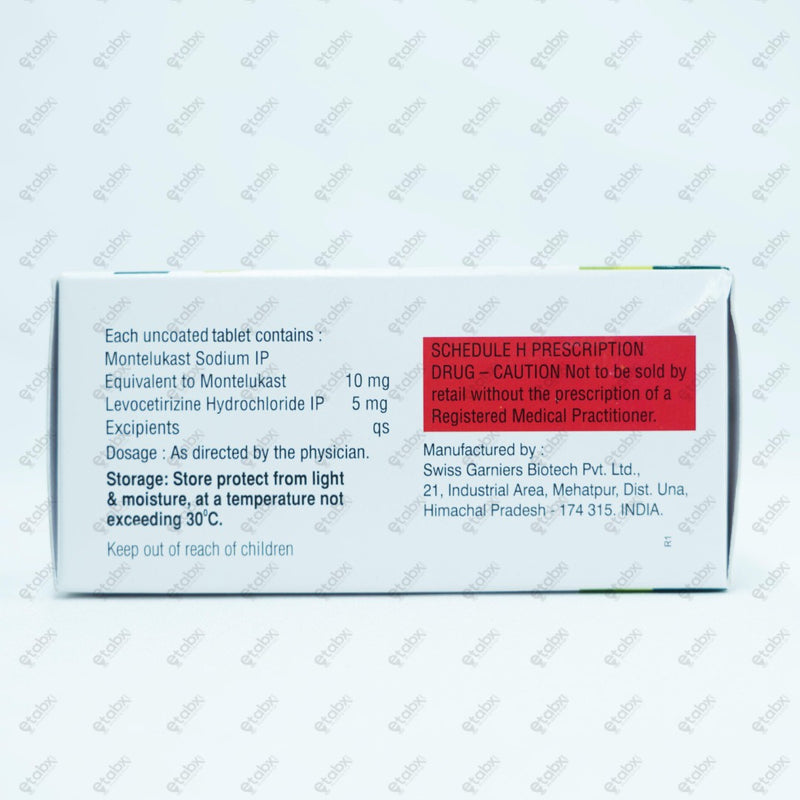 Alerlife M Tablets 10'S