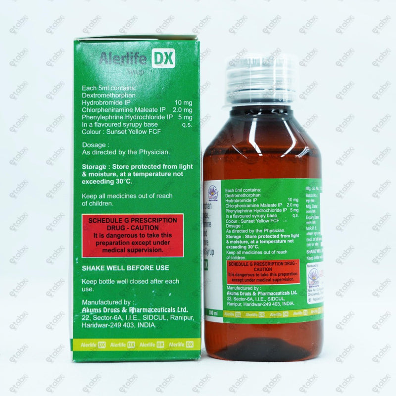 Alerlife DX Syrup 100ml