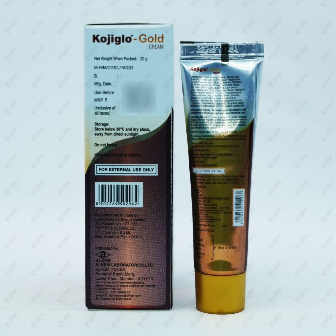 Kojiglo Gold Cream 20gm