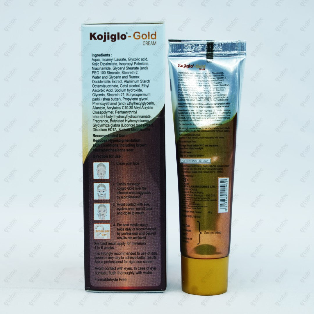 Kojiglo Gold Cream 20gm