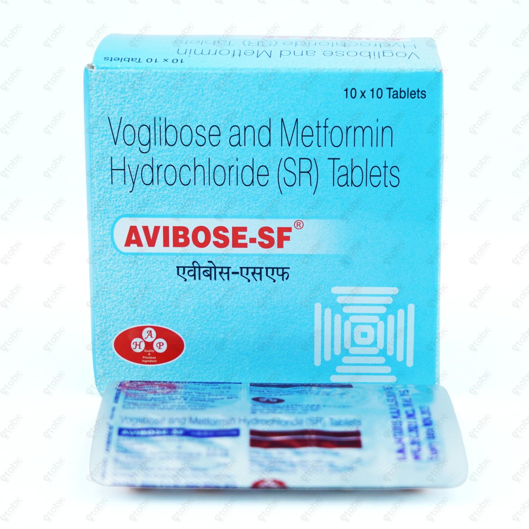 Avibose SF Tablet 10's