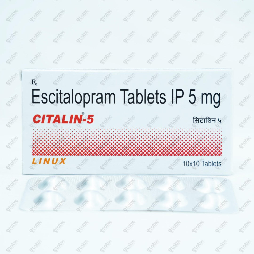 Citalin 5mg Tablet 10's