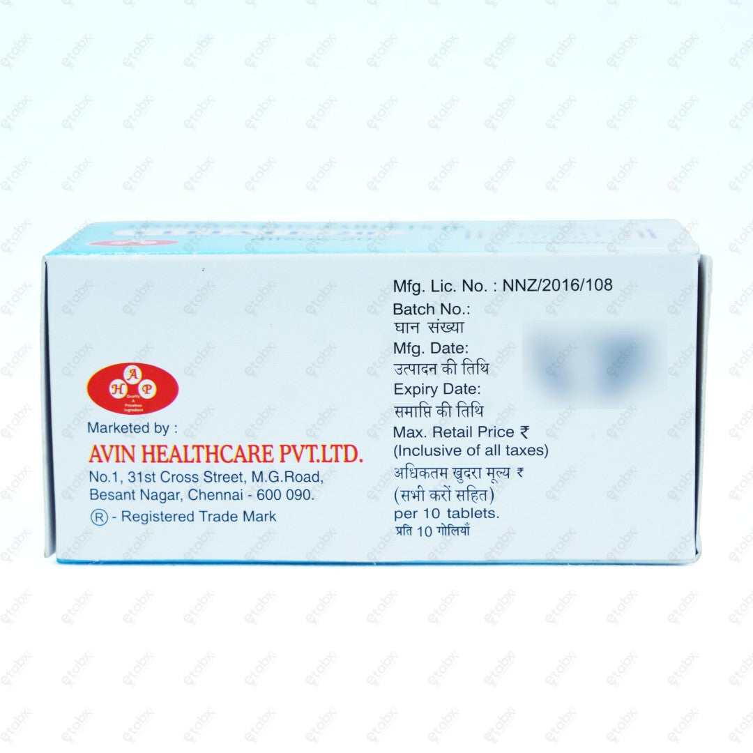 Vitiate 20mg Tablet 10's