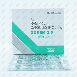 Zorem 2.5mg Capsule 15's