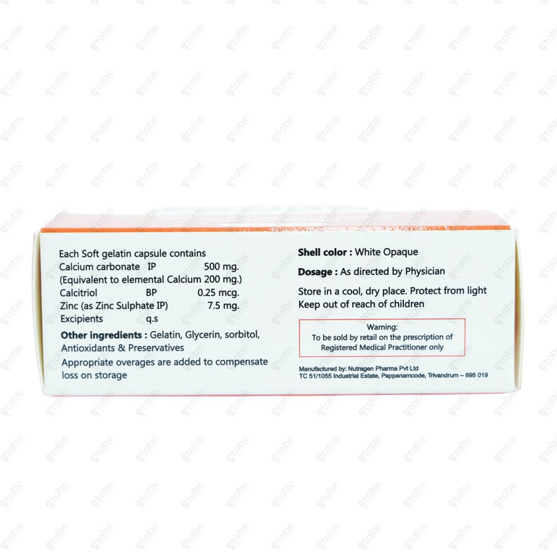 Cazigel Softgels 30's
