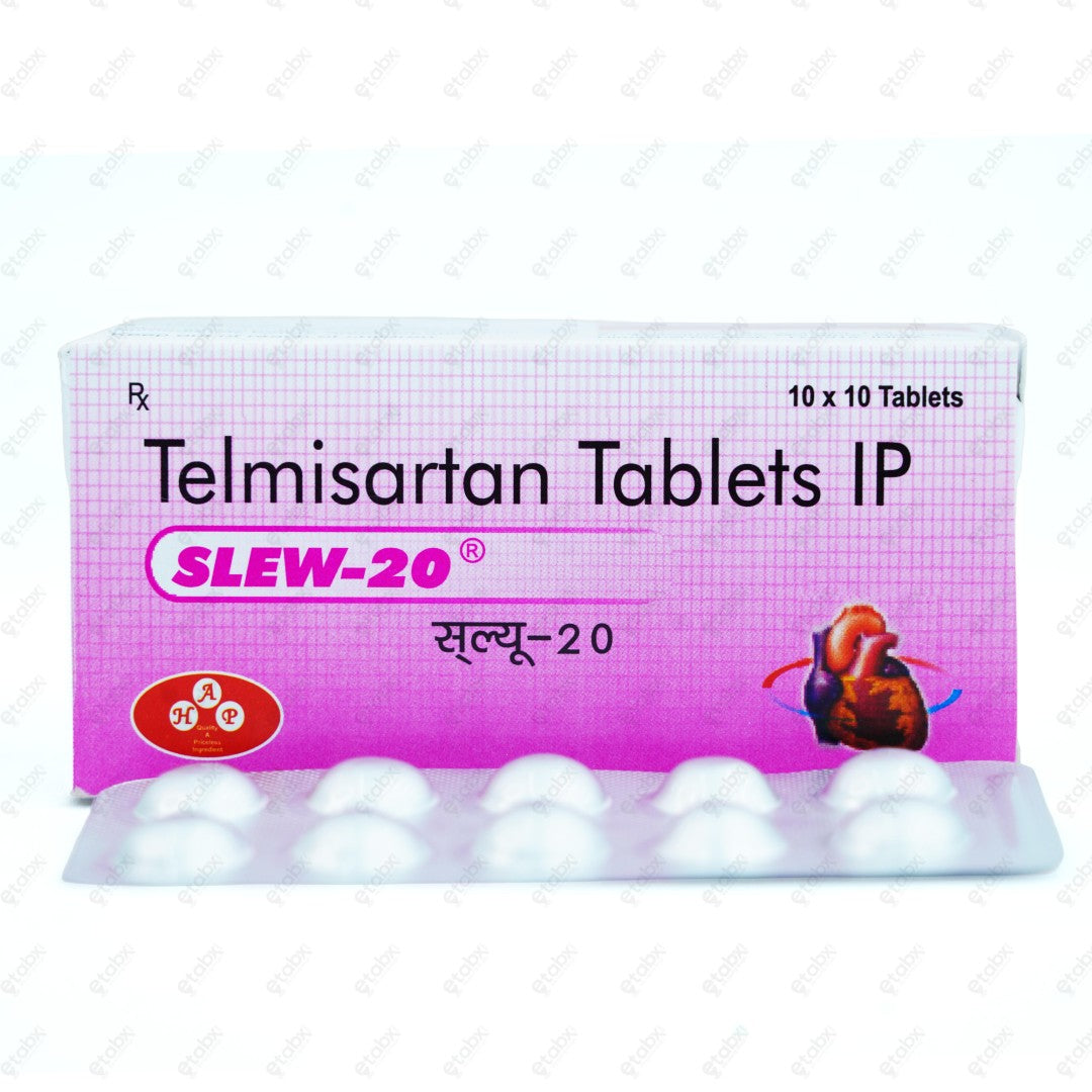Slew 20mg Tablet 10's