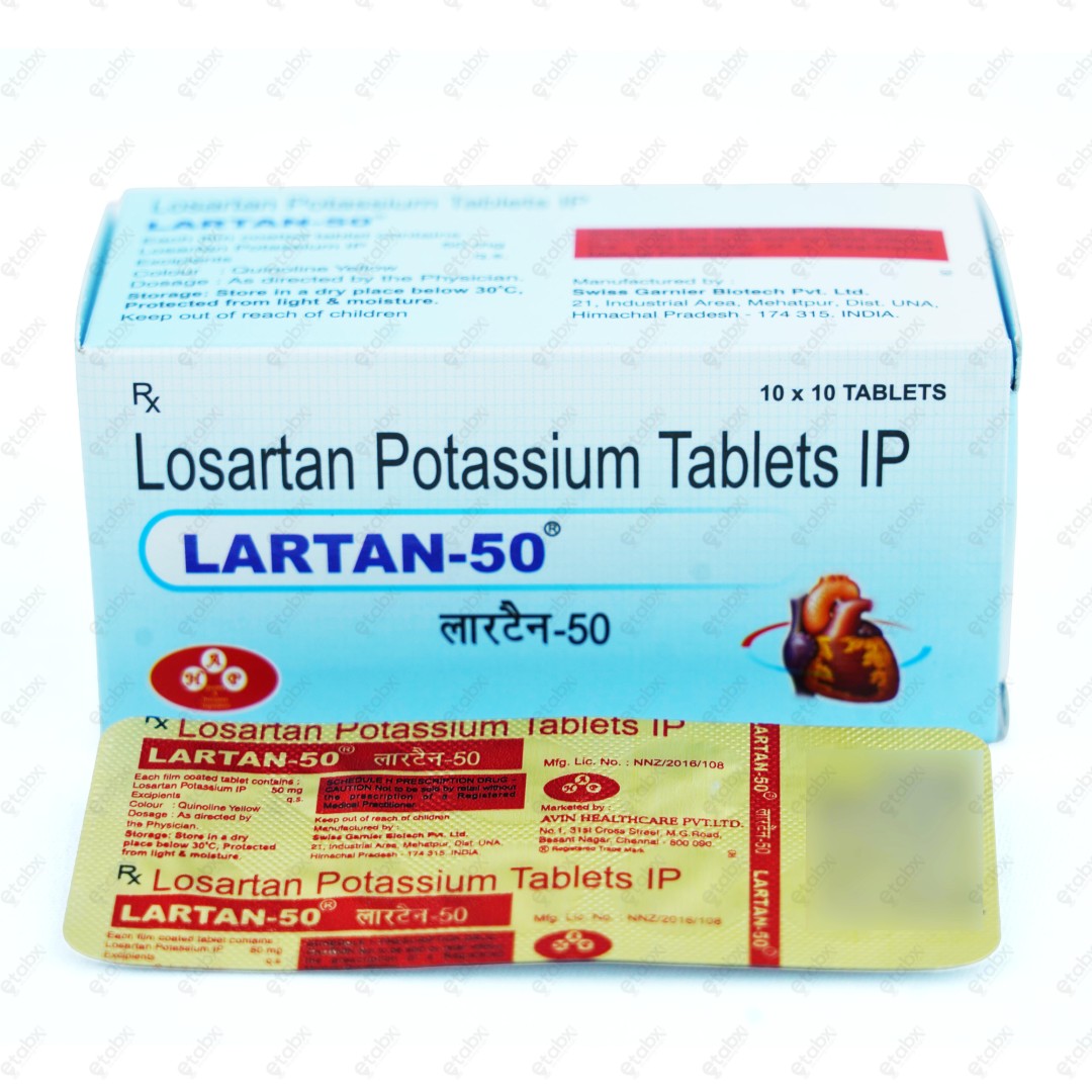Lartan 50mg Tablet 10s