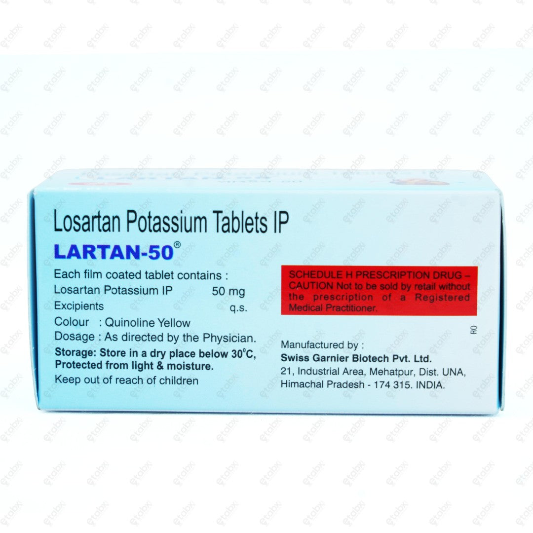 Lartan 50mg Tablet 10s