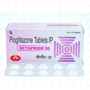 Betapride 30mg Tablet 10's