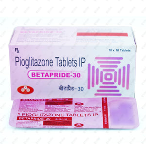 Betapride 30mg Tablet 10's