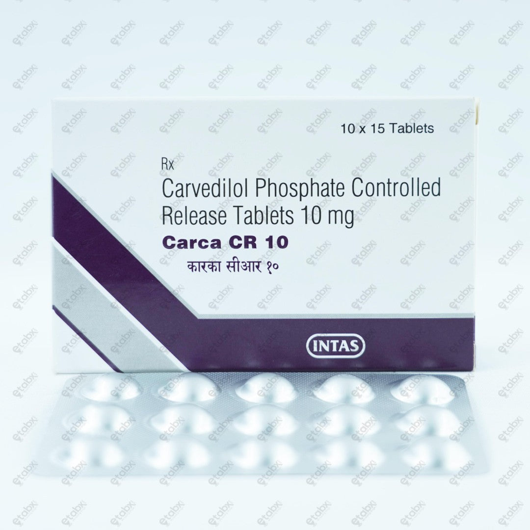 Carca CR 10MG Tablet 15's