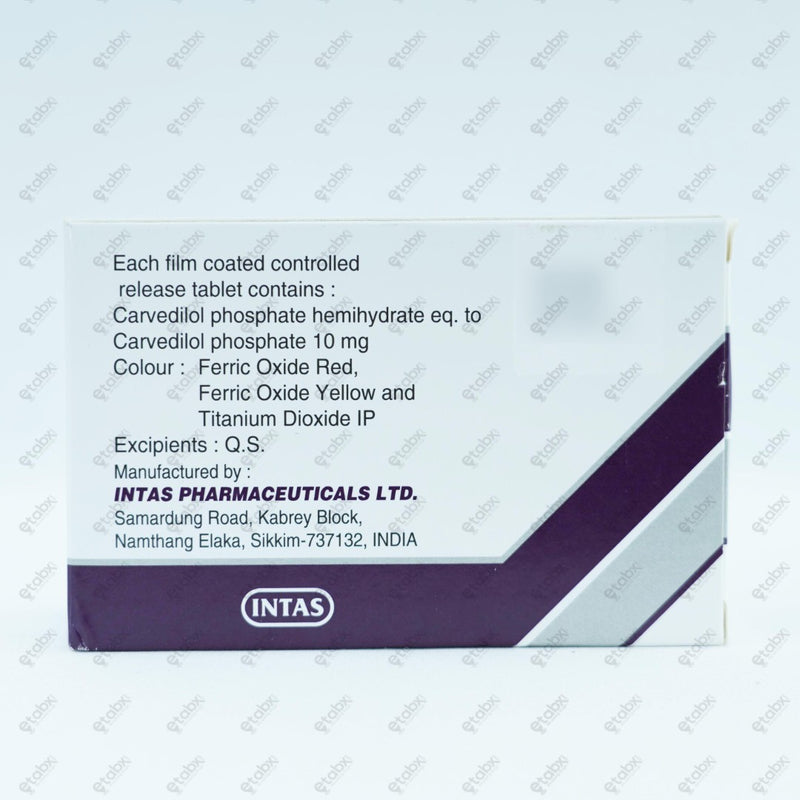 Carca CR 10MG Tablet 15's
