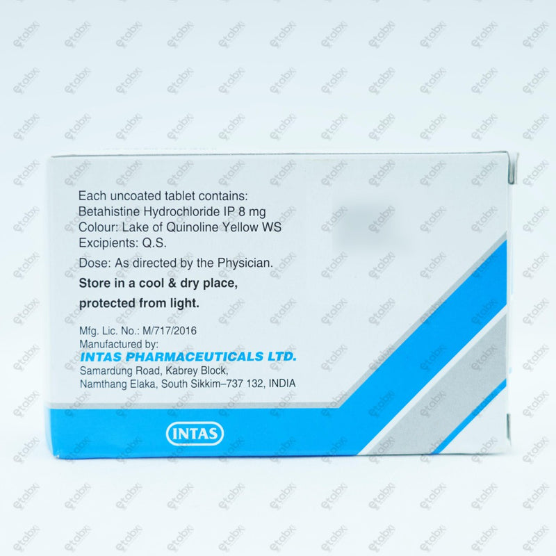Zevert MD 8mg Tablet 15's