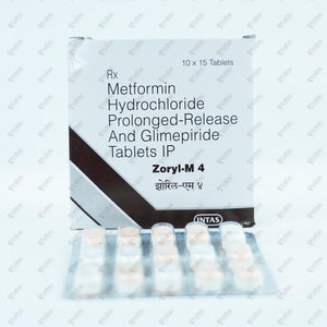 Zoryl M4 Tablet 15's