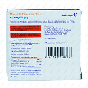 Vozuca M 0.3 Tablet 15's