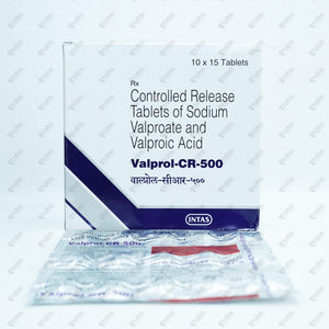 Valprol CR 500mg Tablet 15'S