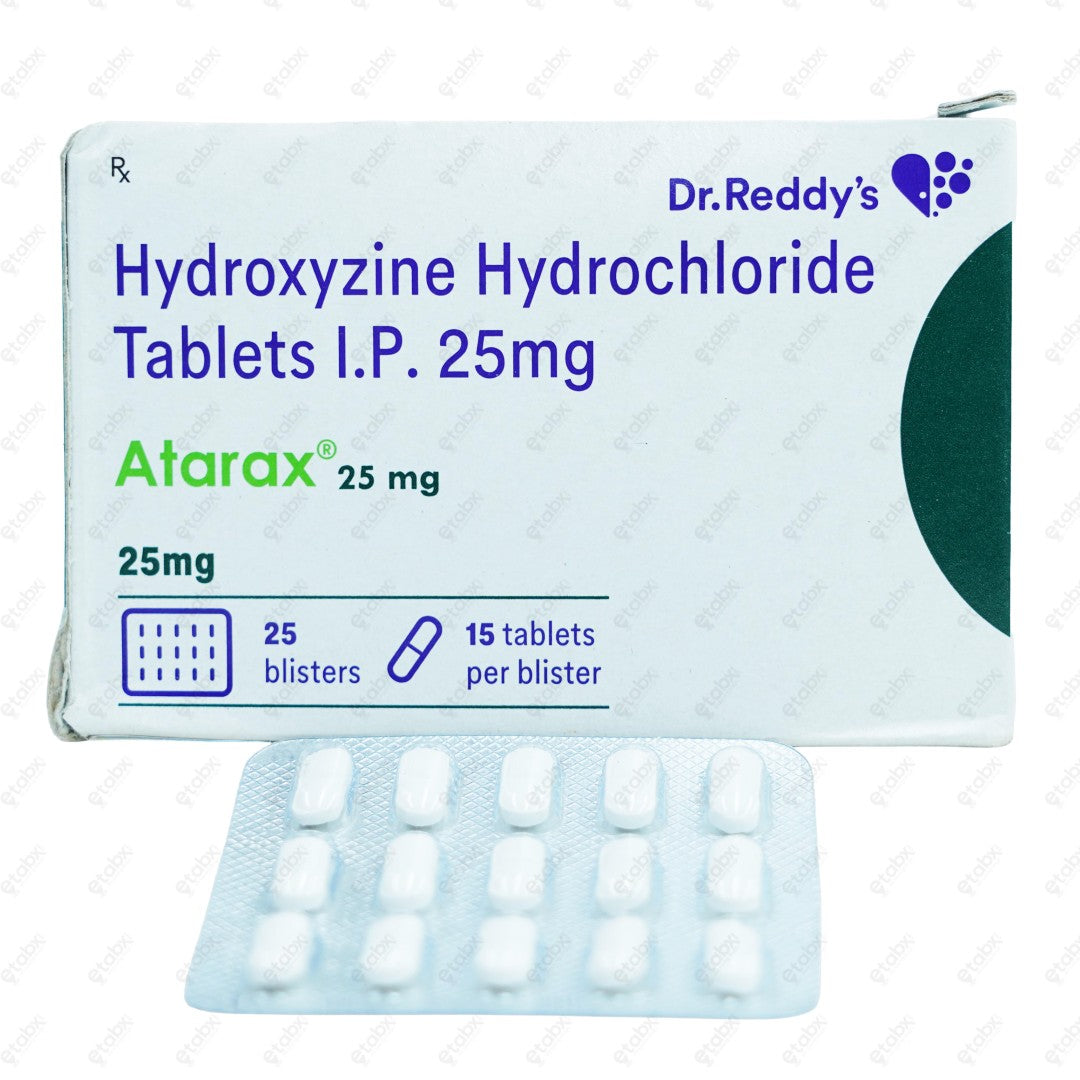 Atarax 25mg Tablet 15's